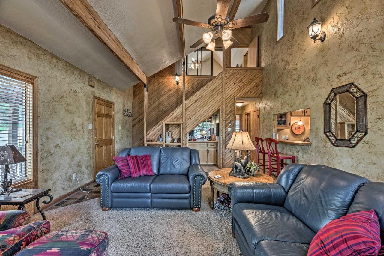 Cozy Ruidoso Cabin With Private Hot Tub And Large Deck Exterior photo