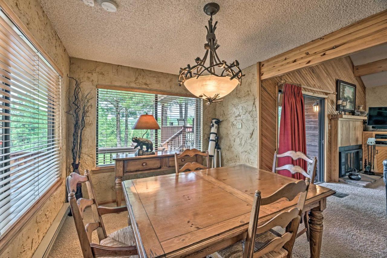 Cozy Ruidoso Cabin With Private Hot Tub And Large Deck Exterior photo