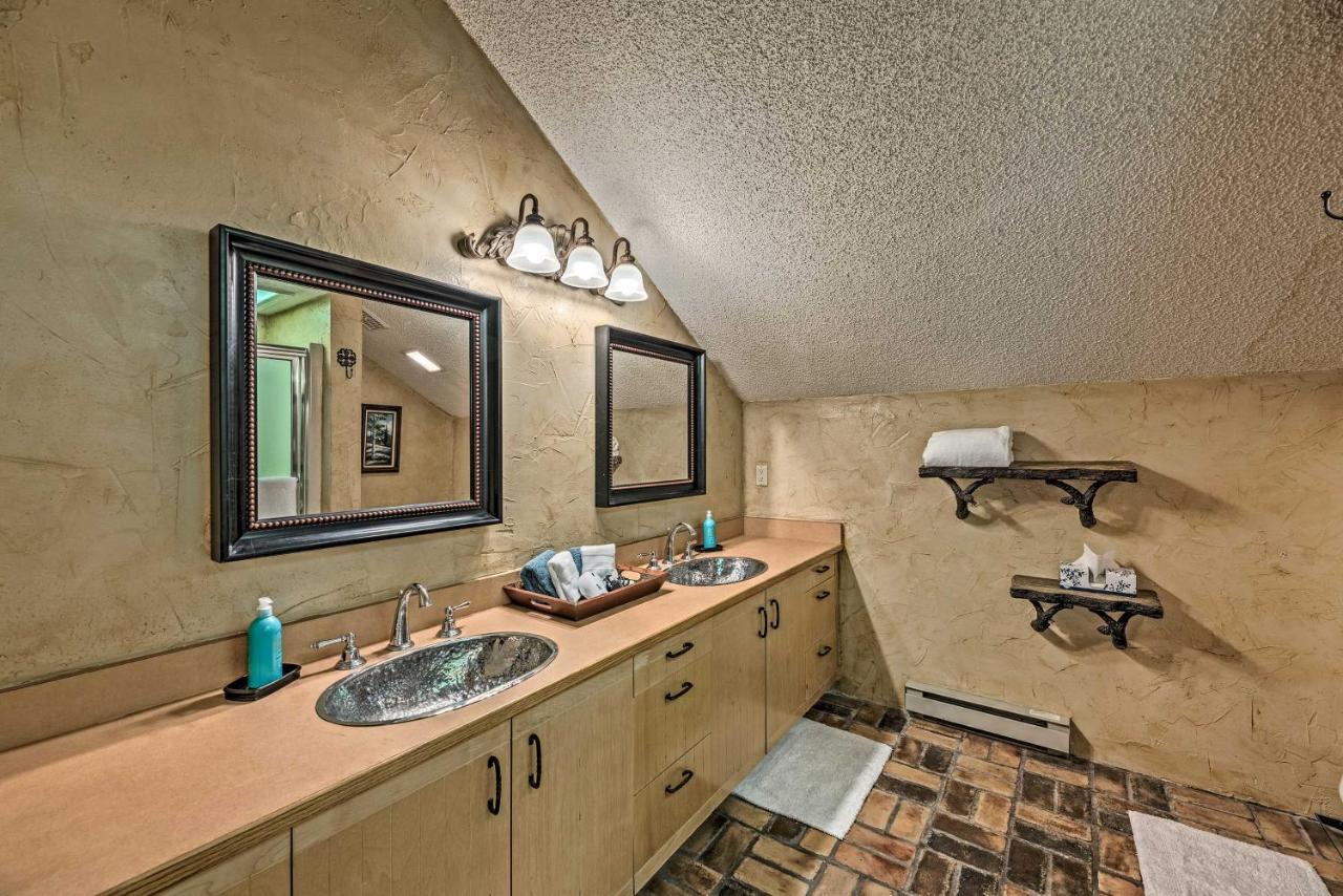 Cozy Ruidoso Cabin With Private Hot Tub And Large Deck Exterior photo